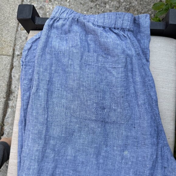 POETRY 100% Linen Pants, Relaxed Fit Size 14 - Picture 9 of 14